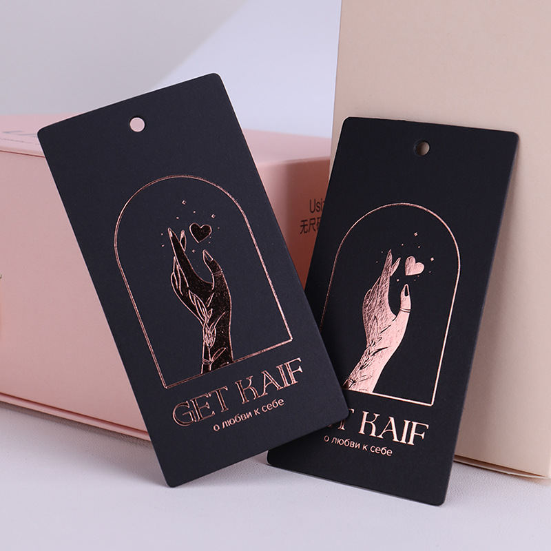 Luxury Bags Wholesale - Özel 800 gr/m² Siyah Karton Gül