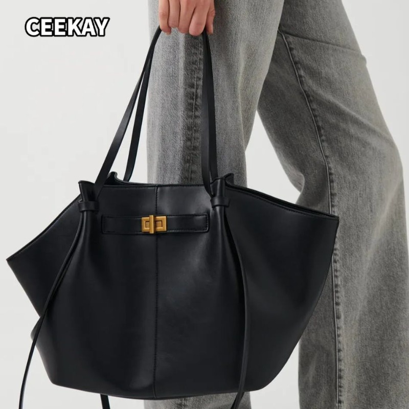 Luxury High Quality Bags - Moda Büyük Kapasiteli Trapez Kadın Omuz