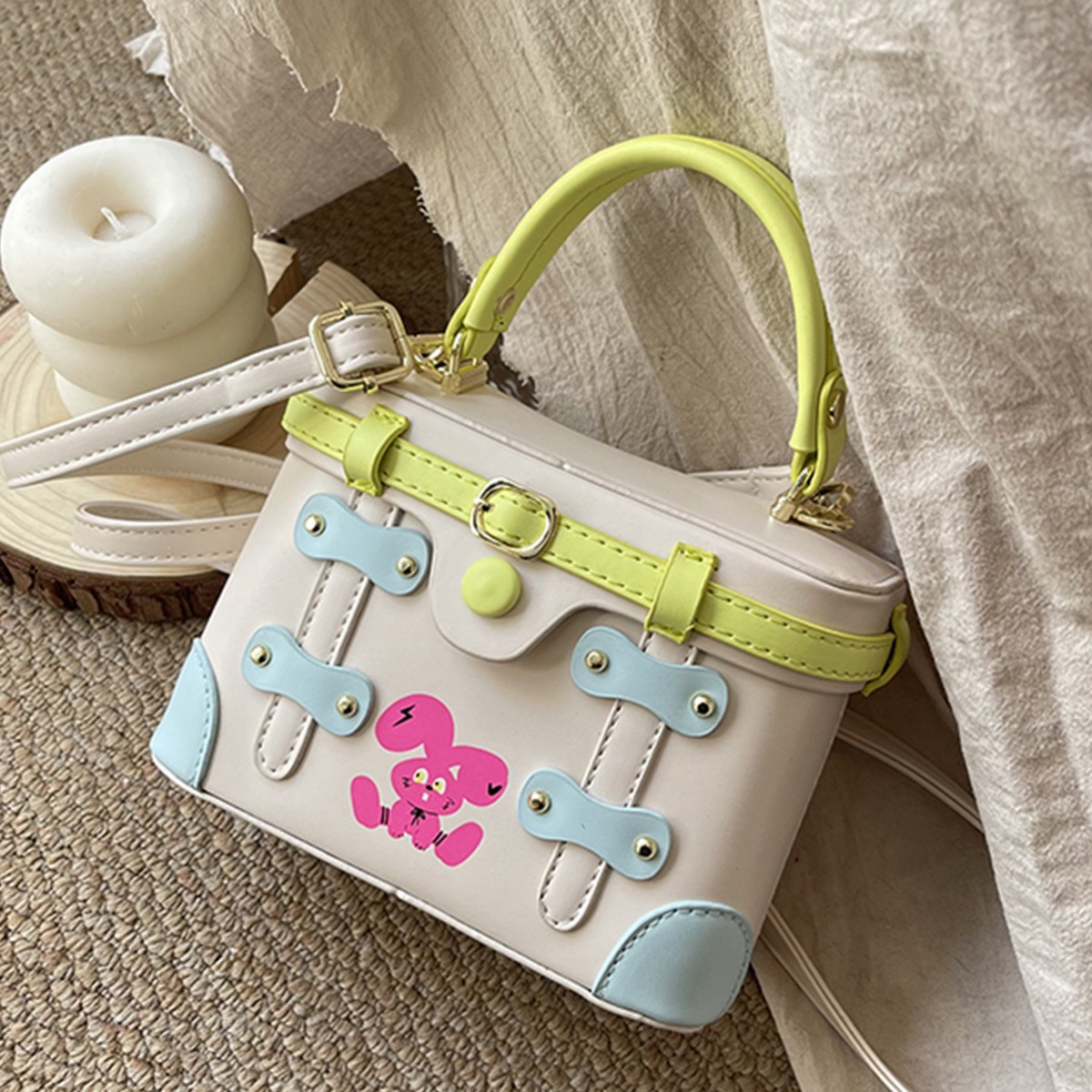 Luxury Bags Wholesale - Yeni Lüks Tasarımcı Perçinli PU Deri