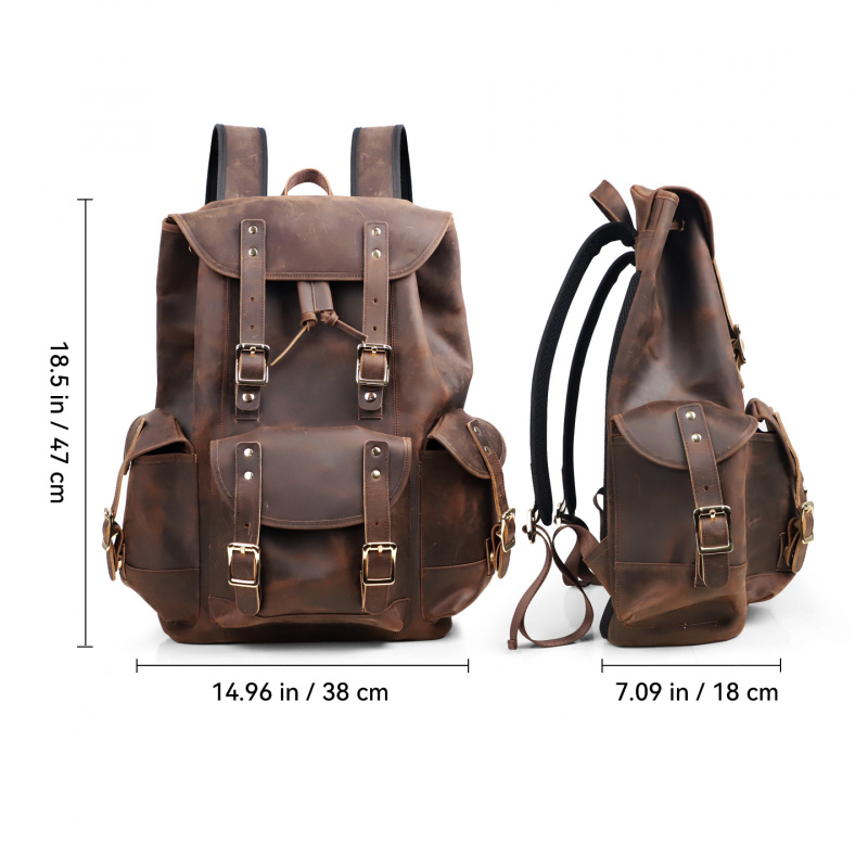 Yeni Gelenler Deri Sırt Çantas - Genuine Leather Backpack incelemesi ve fiyatı