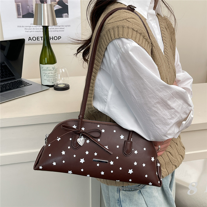 Yeni PU Yıldızlar Yay Fermuarl - Luxury Bags That Are Affordable incelemesi ve fiyatı