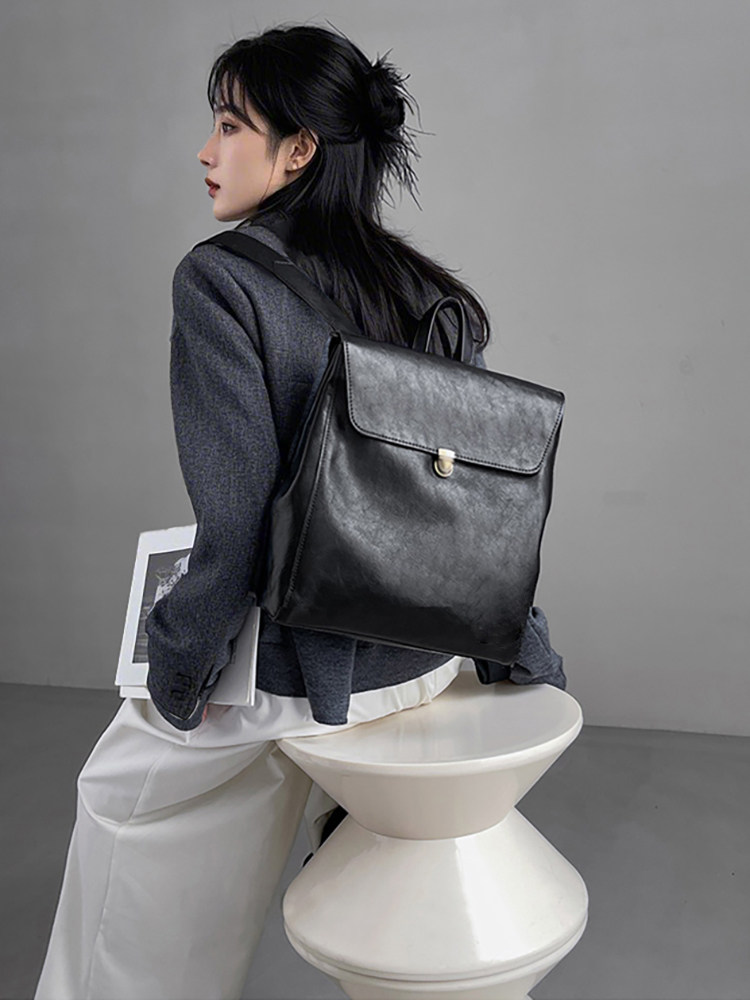 Lüks Marka Hakiki Deri Sırt Ça - Genuine Leather Backpack incelemesi ve fiyatı