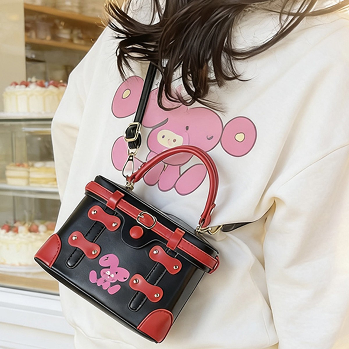 Yeni Lüks Tasarımcı Perçinli P - Luxury Bags Wholesale incelemesi ve fiyatı