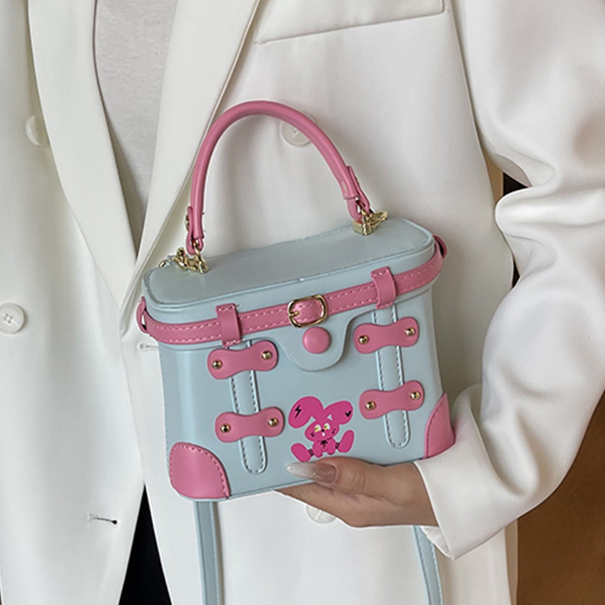 Yeni Lüks Tasarımcı Perçinli P - Luxury Bags Wholesale incelemesi ve fiyatı